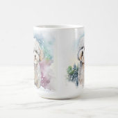 SCHNEE WINTER BICHON FRISE DOG FACE KAFFEETASSE (Mittel)