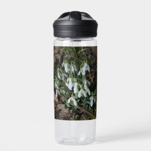 Schneeabfälle sind die ersten Blume des Frühlings Trinkflasche