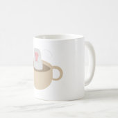 Schneeaffe im Cup Kaffeetasse (VorderseiteRechts)