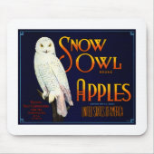 Schneeäpfel Mousepad (Vorne)