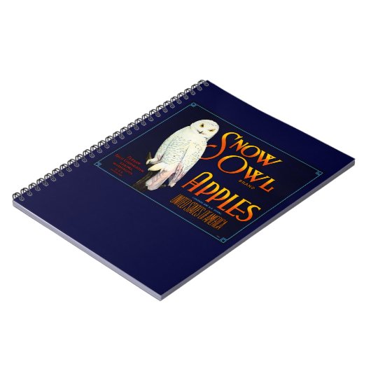 Schneeäpfel Notizblock (Linke Seite)