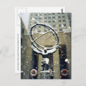 Schneeatlas Postkarte (Vorne/Hinten)