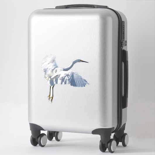 Schneeauge Aufkleber (Koffer)