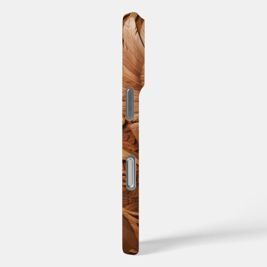 Schneeauge aus Holz Case-Mate iPhone Hülle (Rückseite / Rechts)