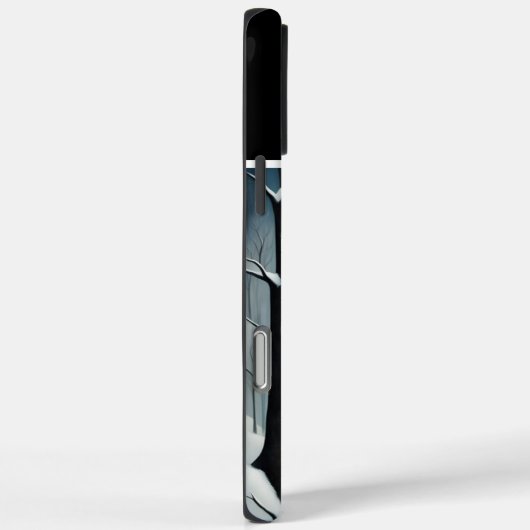 Schneeauge im Winterwald Case-Mate iPhone Hülle (Rückseite / Rechts)