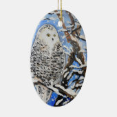 Schneeauge Keramik Ornament (Rechts)