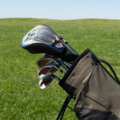 Schneeauge mit Funkeln, Golf Headcover (In SItu)