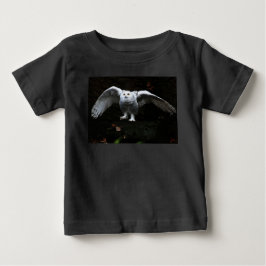 Schneeauge mit offenem Flügel iccnm Baby T-shirt