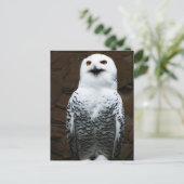 Schneeauge Postkarte (Stehend Vorderseite)