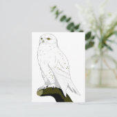 Schneeauge Postkarte (Stehend Vorderseite)