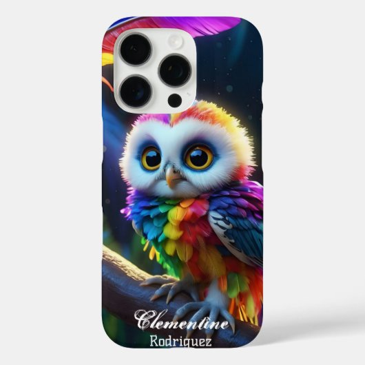 Schneeauge Regenbogen Tropenschale Case-Mate iPhone Hülle (Rückseite)