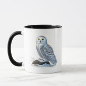 Schneeauge Tasse - Arktische Eleganz in jeder Sipp (Links)