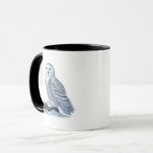 Schneeauge Tasse - Arktische Eleganz in jeder Sipp (Vorderseite Links)