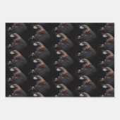 Schneeauge / Wanderfalken / Goldene Adler Geschenkpapier Set (Vorderseite 3)