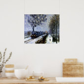 Schneeausbildung Poster (Küche)