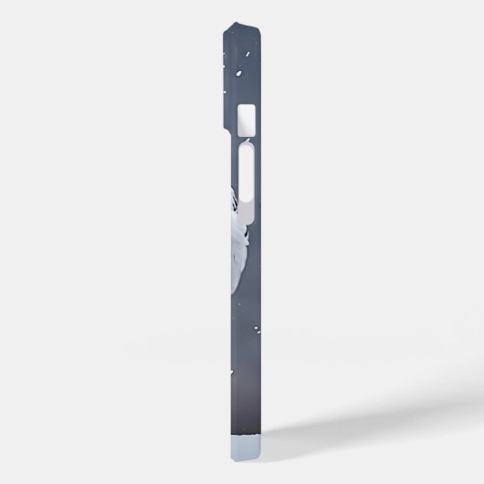 Schneeauschale Case-Mate iPhone Hülle (Rückseite / Links)