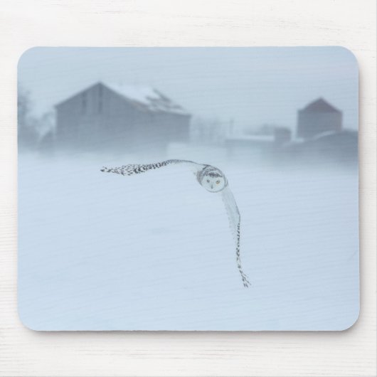 Schneeauschale im Winter Mousepad (Vorne)