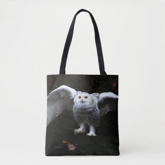 Schneeauschale mit offenem Flügel stcnm Tasche (Vorderseite)