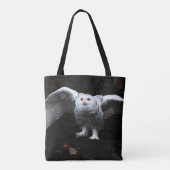 Schneeauschale mit offenem Flügel stcnm Tasche (Rückseite)