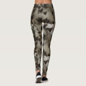 Schneeauschalen Federn Leggings (Rückseite)