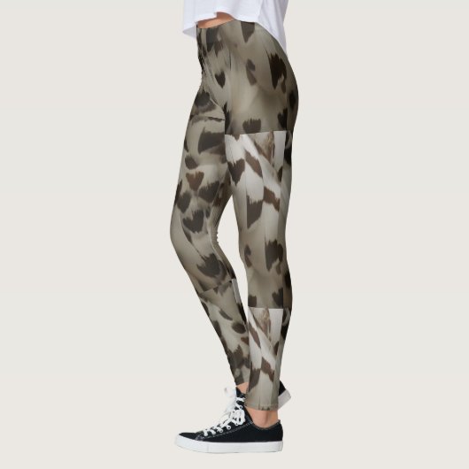 Schneeauschalen Federn Leggings (Links)