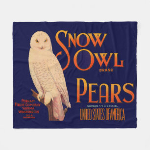 Schneeauulinge Birnen der Marke Snow Owl, Fruchtka Fleecedecke