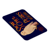 Schneeauulinge Birnen der Marke Snow Owl, Fruchtka Magnet (Rechte Seite)