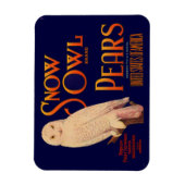 Schneeauulinge Birnen der Marke Snow Owl, Fruchtka Magnet (Vertikal)