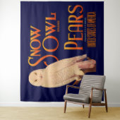 Schneeauulinge Birnen der Marke Snow Owl, Fruchtka Wandteppich (Beispiel)