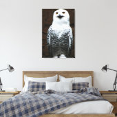 Schneeauwl 24x36 (60x90cm) Waccnm Leinwanddruck (Insitu (Schlafzimmer))