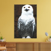 Schneeauwl 24x36 (60x90cm) Waccnm Leinwanddruck (Insitu (Wohnzimmer))