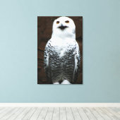Schneeauwl 24x36 (60x90cm) Waccnm Leinwanddruck (Insitu (Holzboden))