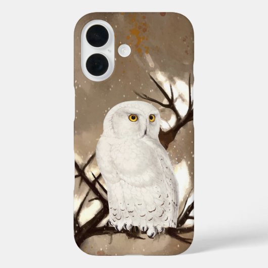 Schneeauwl Case-Mate iPhone Hülle (Rückseite)