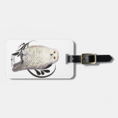 Schneeauwl Gepäckanhänger (Vorderseite horizontal)