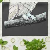 Schneeauwl Geschirrtuch (Gefaltet)