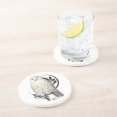 Schneeauwl Getränkeuntersetzer (Seite)