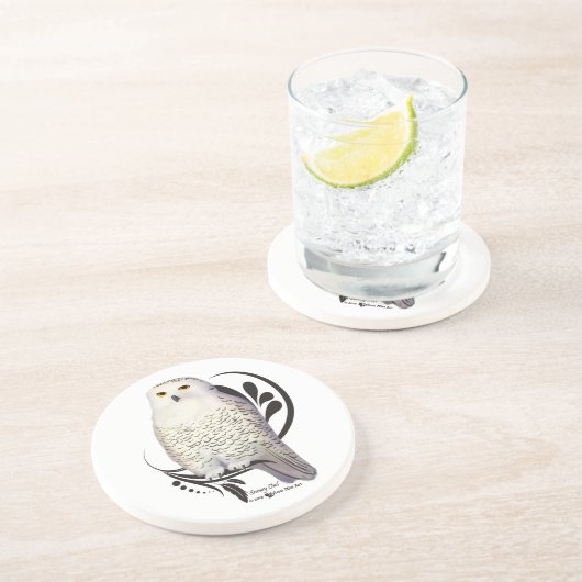 Schneeauwl Getränkeuntersetzer (Seite)