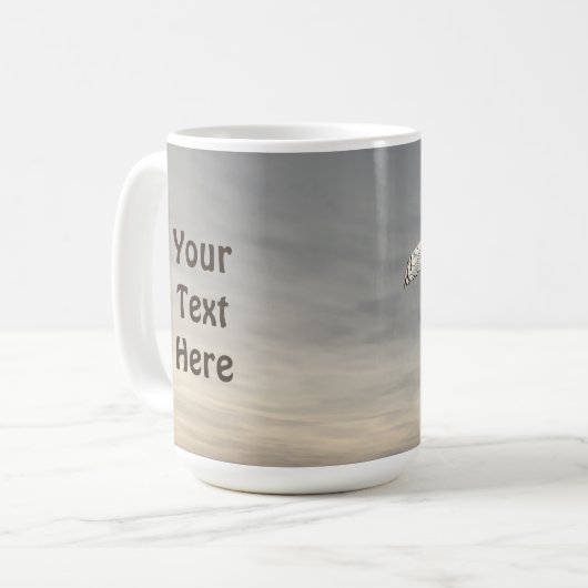 Schneeauwl Kaffeetasse (Vorderseite Links)