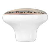 Schneeauwl Keramikknauf (Seitenansicht)