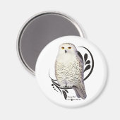 Schneeauwl Magnet (Vorderseite/Rückseite)
