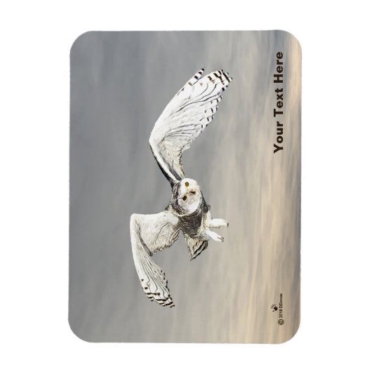 Schneeauwl Magnet (Vertikal)