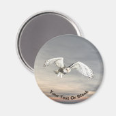 Schneeauwl Magnet (Vorderseite/Rückseite)