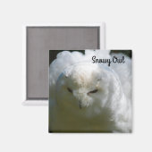 Schneeauwl Magnet (Vorderseite/Rückseite)