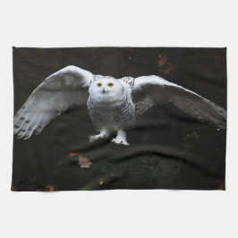 Schneeauwl mit offenen Flügeln ktcna Geschirrtuch