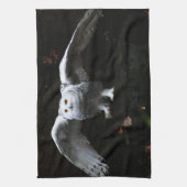 Schneeauwl mit offenen Flügeln ktcna Geschirrtuch (Vertikal)