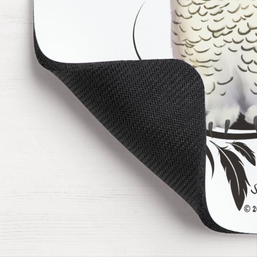 Schneeauwl Mousepad (Ecke)