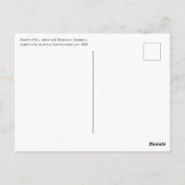 Schneeauwl Postkarte (Rückseite)