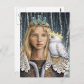 Schneeauwl Postkarte (Vorne/Hinten)