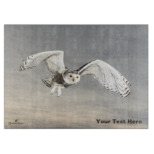 Schneeauwl Schneidebrett (Vorderseite)