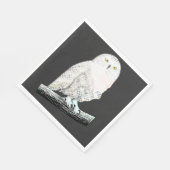 Schneeauwl Serviette (Ecke)